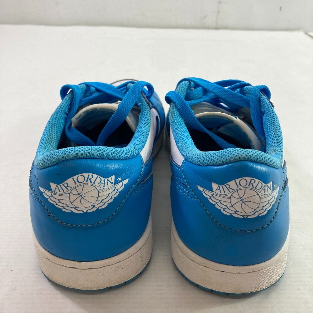 中古】04w1236∞※ ERIC KOSTON × NIKE SB AIR JORDAN 1 LOW エリック・コストン × ナイキ SB  エアジョーダン1 ロー UNC CJ7891-401 ダークパウダー ブルー/ホワイト 26cm 【八王子店】 - メルカリ