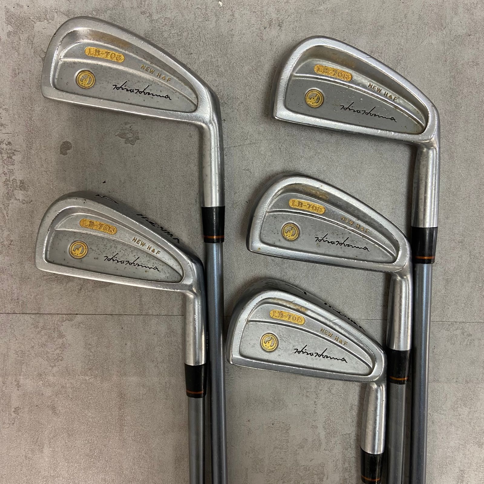 品質が完璧 HONMA ホンマ LB708 金七宝 メンズゴルフアイアン10本セット クラブ
