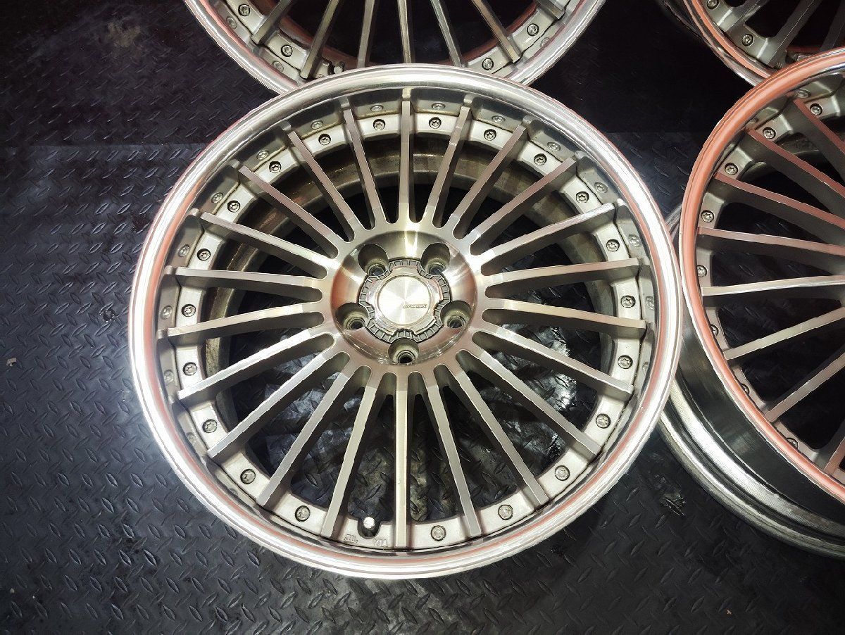 WORK ランベック LF1 社外ホイール 20インチ 4本 8.5J5HPCD114.3+38