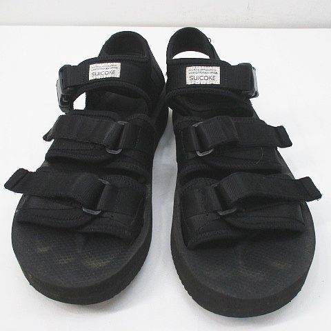 スイコック suicoke スポーツサンダル US7 ブラック 黒系 - メルカリ