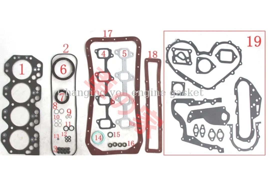 トヨタ B型 2B型エンジン ガスケットキットセット ランクル40系 コースター10系 旧車レストアパーツ オーバーホール