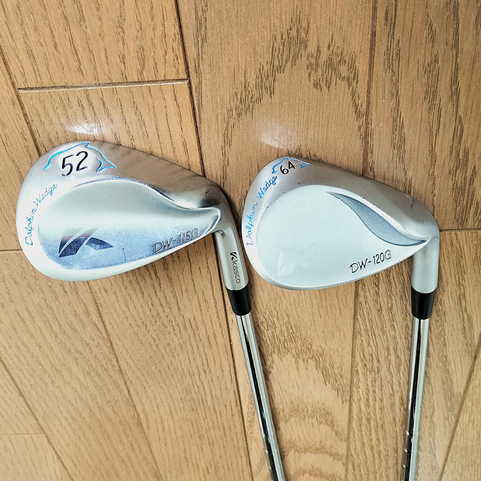 Kasco Dolphin Wedge DW-120G DW-115G キャスコ ドルフィンウェッジ 52° 64° 2本セット N.S.PRO950GH neo フレックスS
