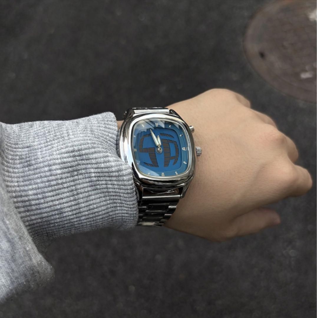 新品 y2k archivevintage 00s ケルシウムウォッチ 青 - メルカリ
