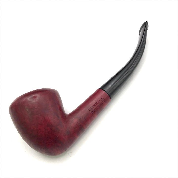 Dunhill ダンヒル キセル 煙管 パイプ ブリュイエール ブライヤー レッド 木製 イギリス製 喫煙具 箱 保存袋 付き a 9909