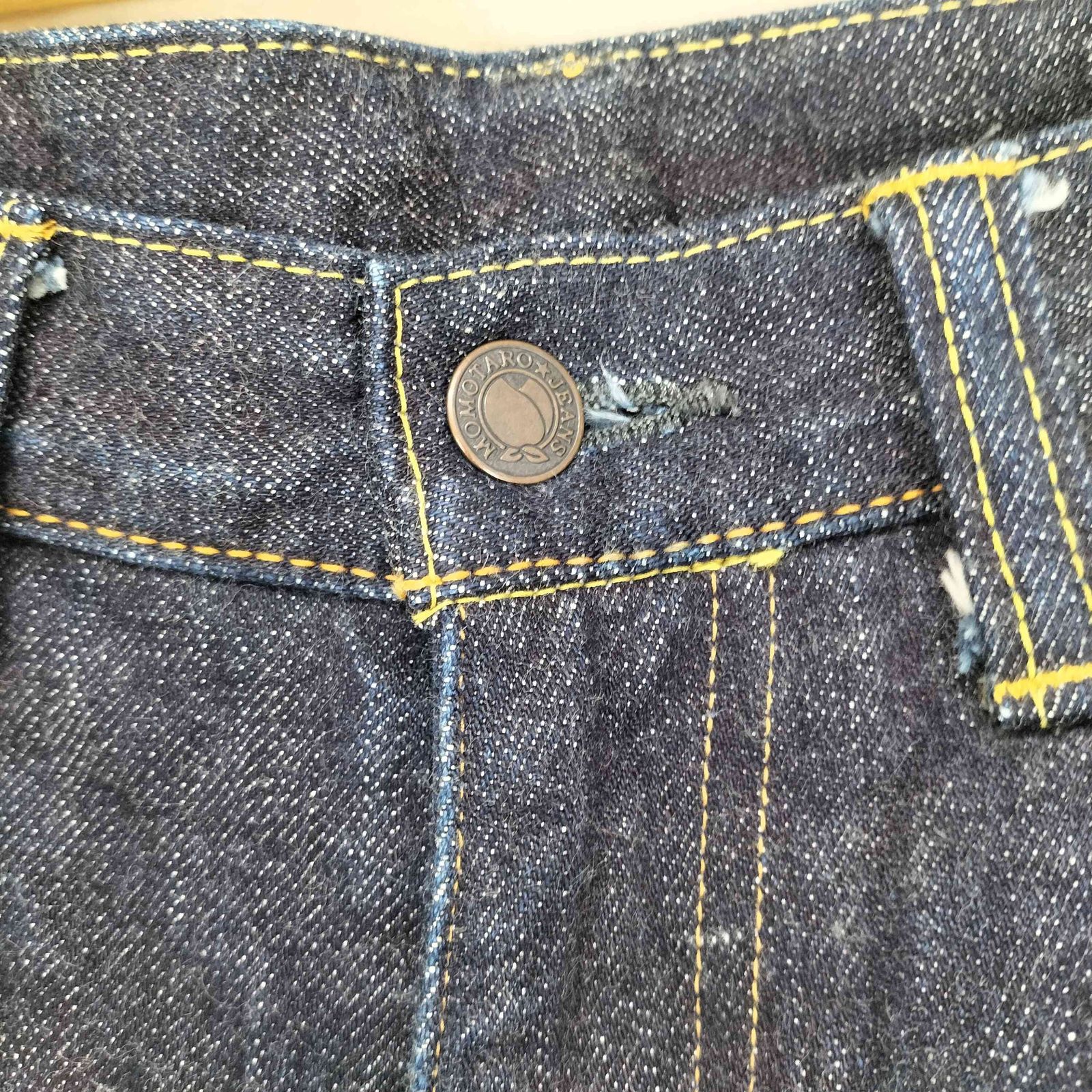 モモタロウジーンズ MOMOTARO JEANS ジッパーフライデニムパンツ メンズ US：30-31 