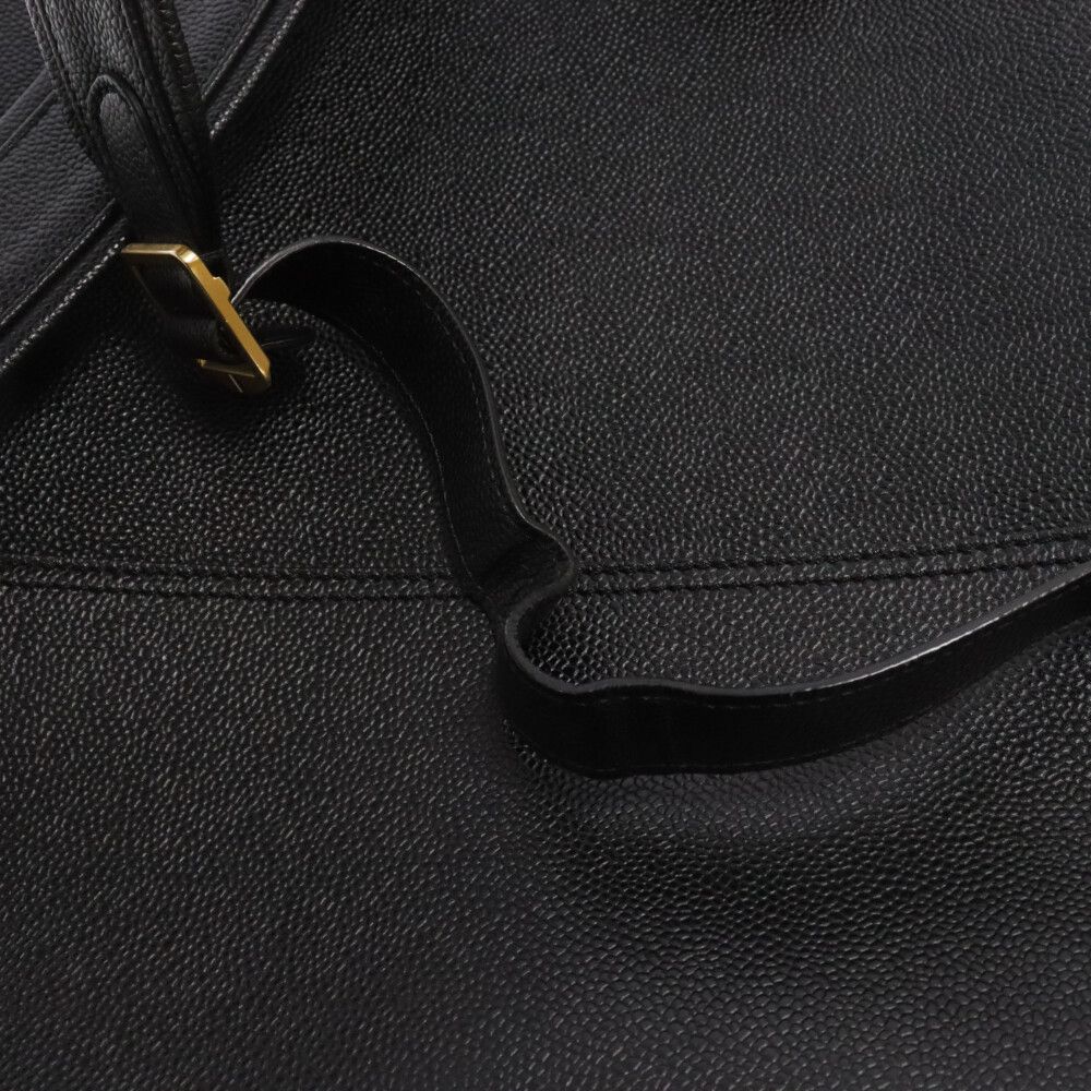 THOM BROWNE (トムブラウン) ペブルグレインレザー バックパック