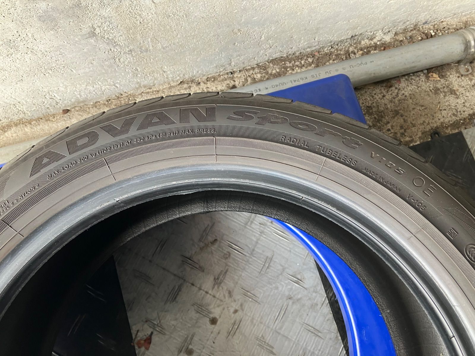 コンパクト み 195 50R16 84W 製 YOKOHAMA ADVAN SPORT V105 OE ヨコハマ アドバンスポーツ V105 タイヤ1本