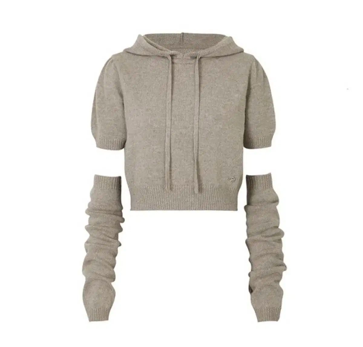 ペインオアプレジャー AMY HOODIE KNIT ベージュ