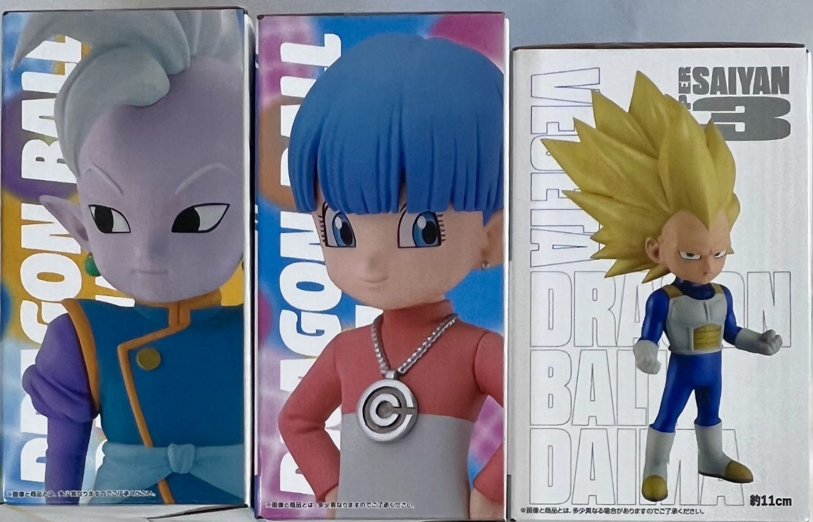 一番くじ ドラゴンボールDAIMA 1弾 A賞 B賞、2弾 C賞 3種セット まとめ