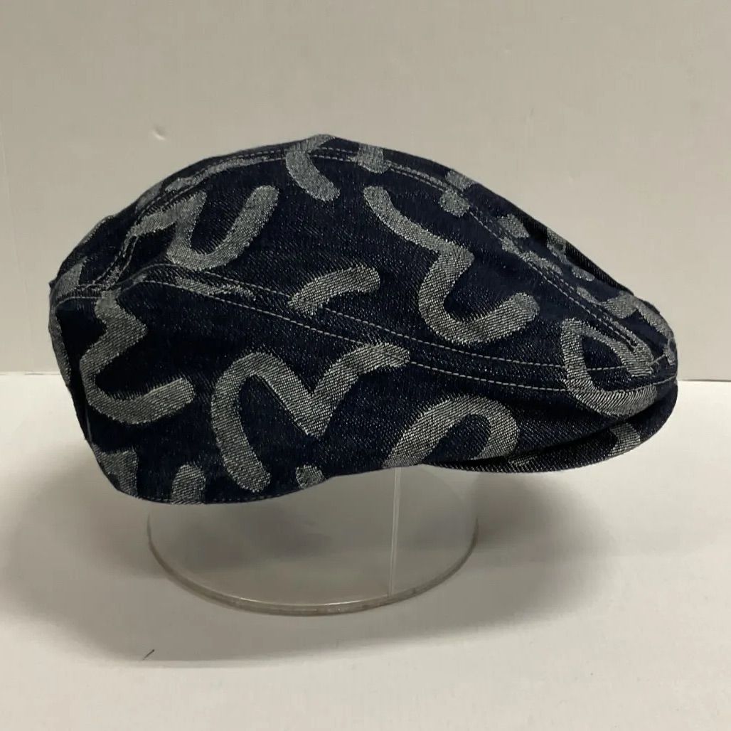 74.EVISU カモメ ジャガード ハンチングハット Lサイズ【併売品