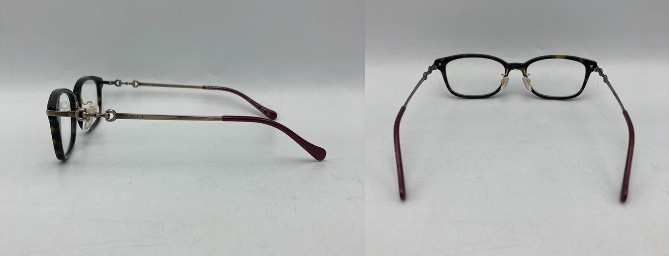 GUCCI グッチ 度入りメガネ メガネフレーム 日本製 GG1129OJ-002 中古