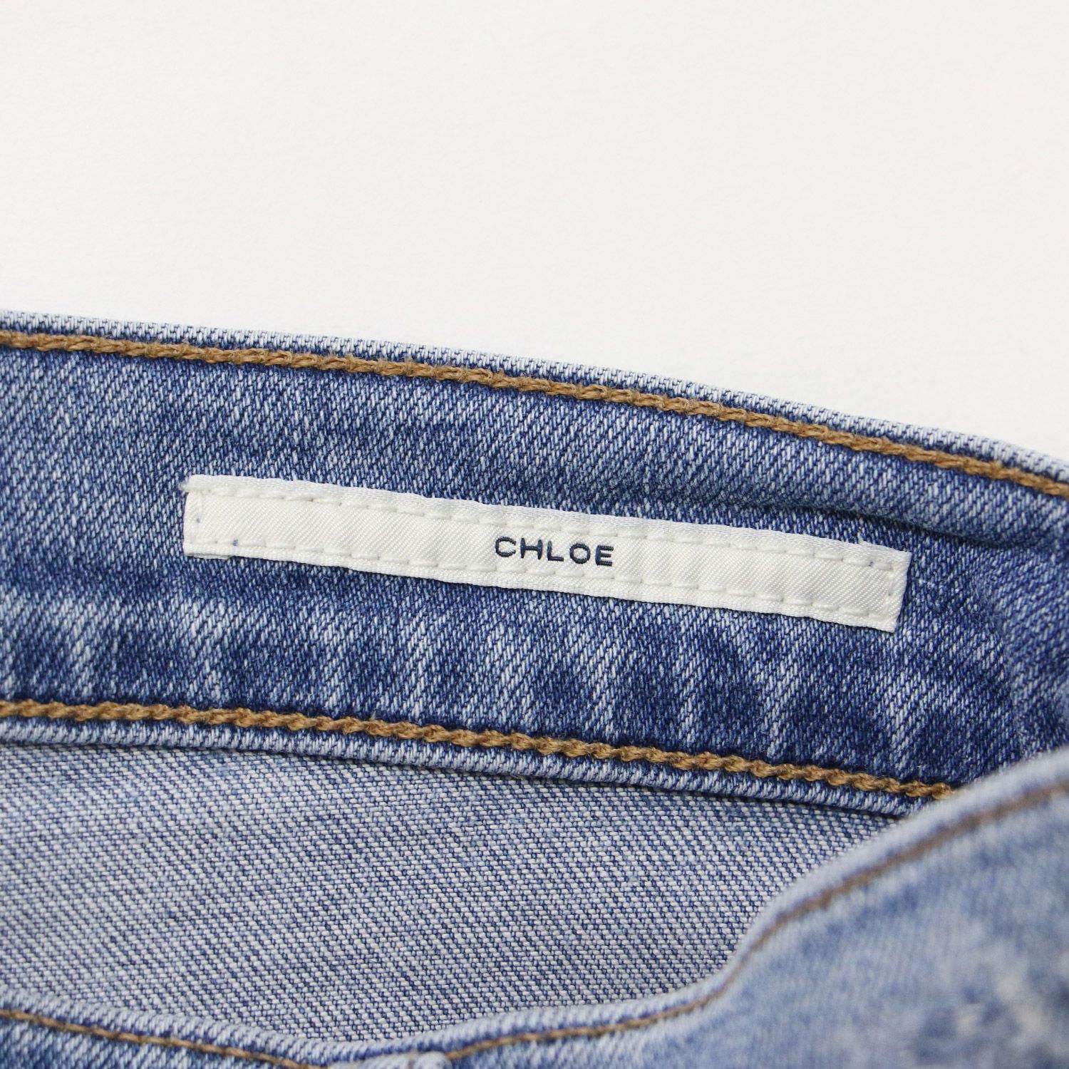 CITIZENS of HUMANITY シチズンズ オブ ヒューマニティ パンツ ブルー サイズ:23inc ミッドライズ スーパーフレア デニムパンツ CHLOE ストレッチ コットン USA製 ボトムス ジーンズ ジーパン【レディース】