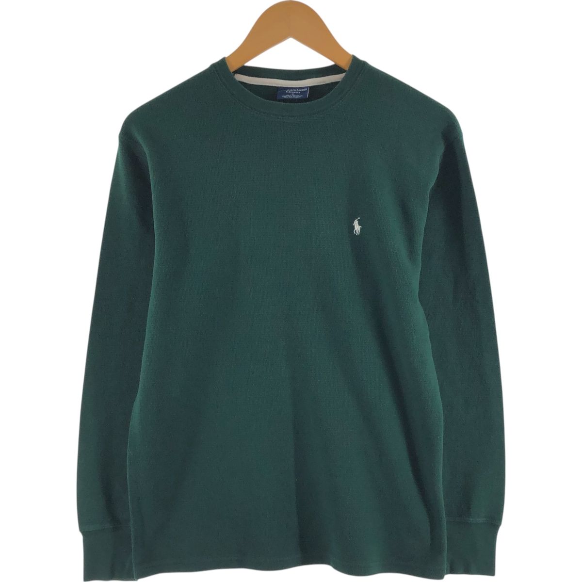 古着 ラルフローレン Ralph Lauren POLO RALPH LAUREN SLEEPWEAR サーマルロンT ワッフル メンズM相当/eaa512709