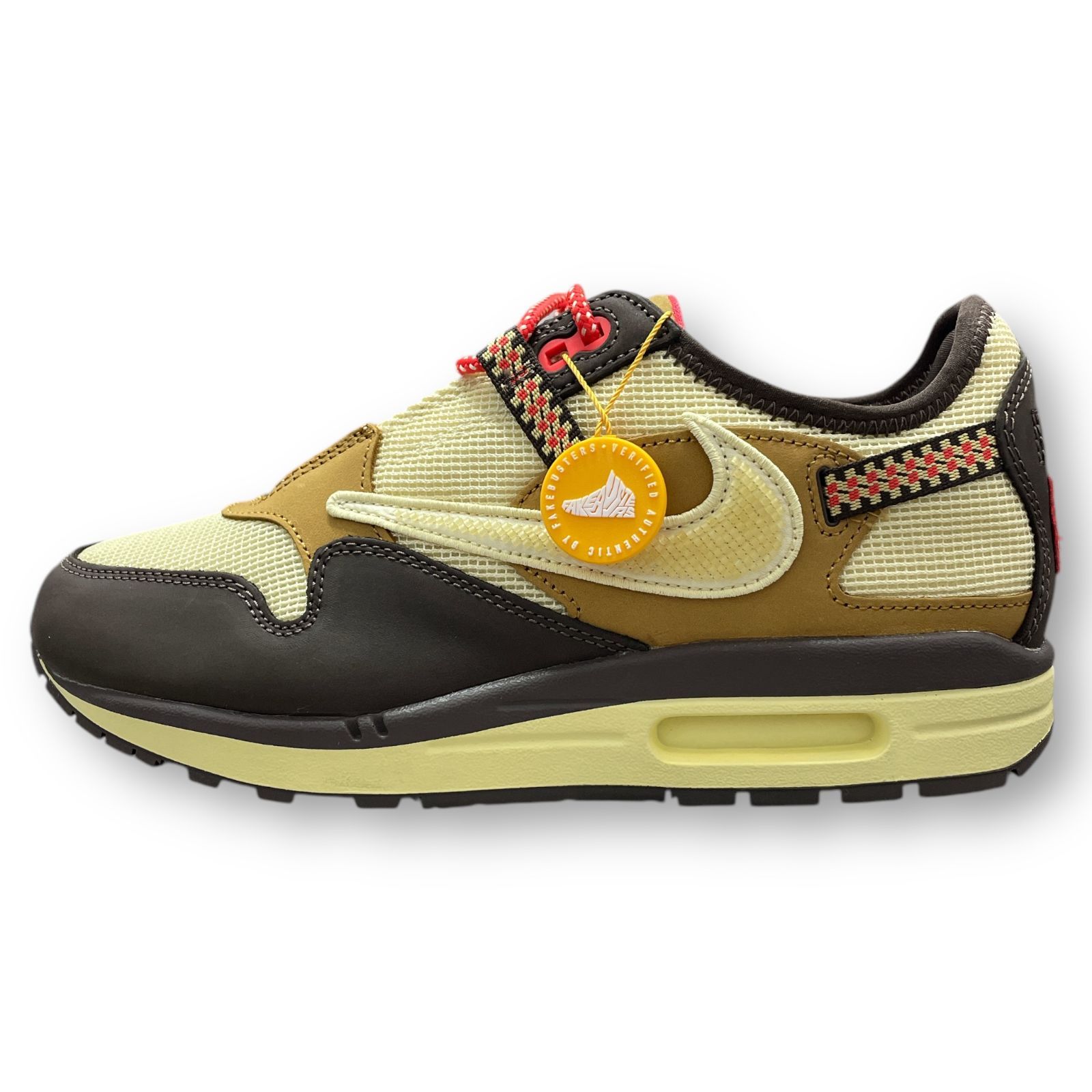 国内正規 新品 Travis Scott NIKE Air Max 1 CACT.US Brown DO9392-200 コラボ エアマックス1  カクタス スニーカー ブラウン ナイキ トラビススコット 26.5cm 78699A1 - メルカリ