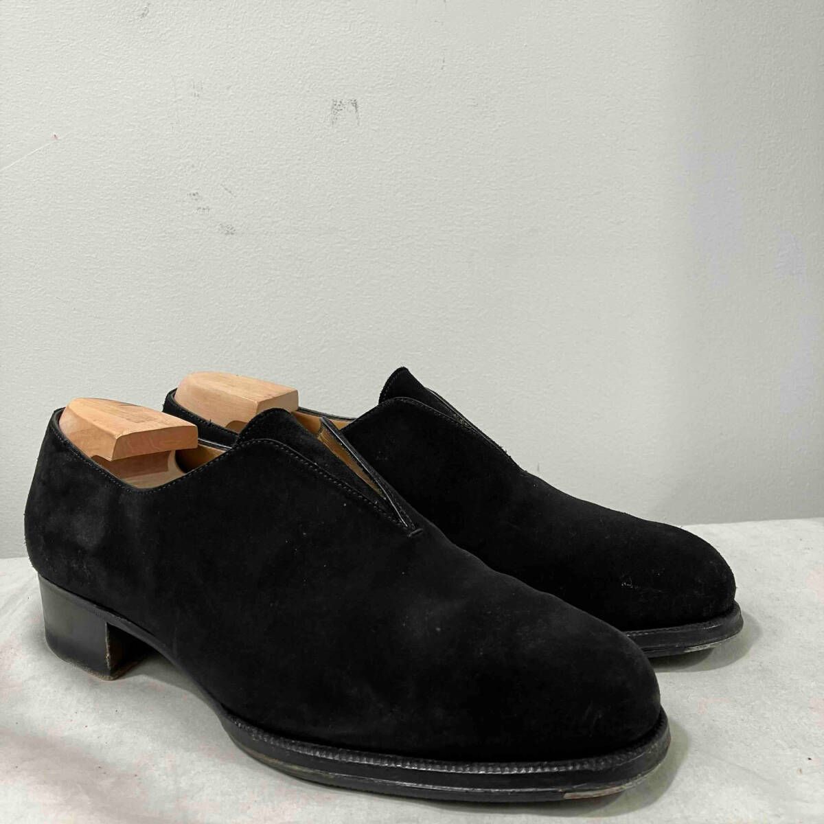 Le Yucca's ENZO BONAFE hole cut shoes エンツォ ボナフェ ホールカットシューズ ブラック レ ユッカス -  メルカリ