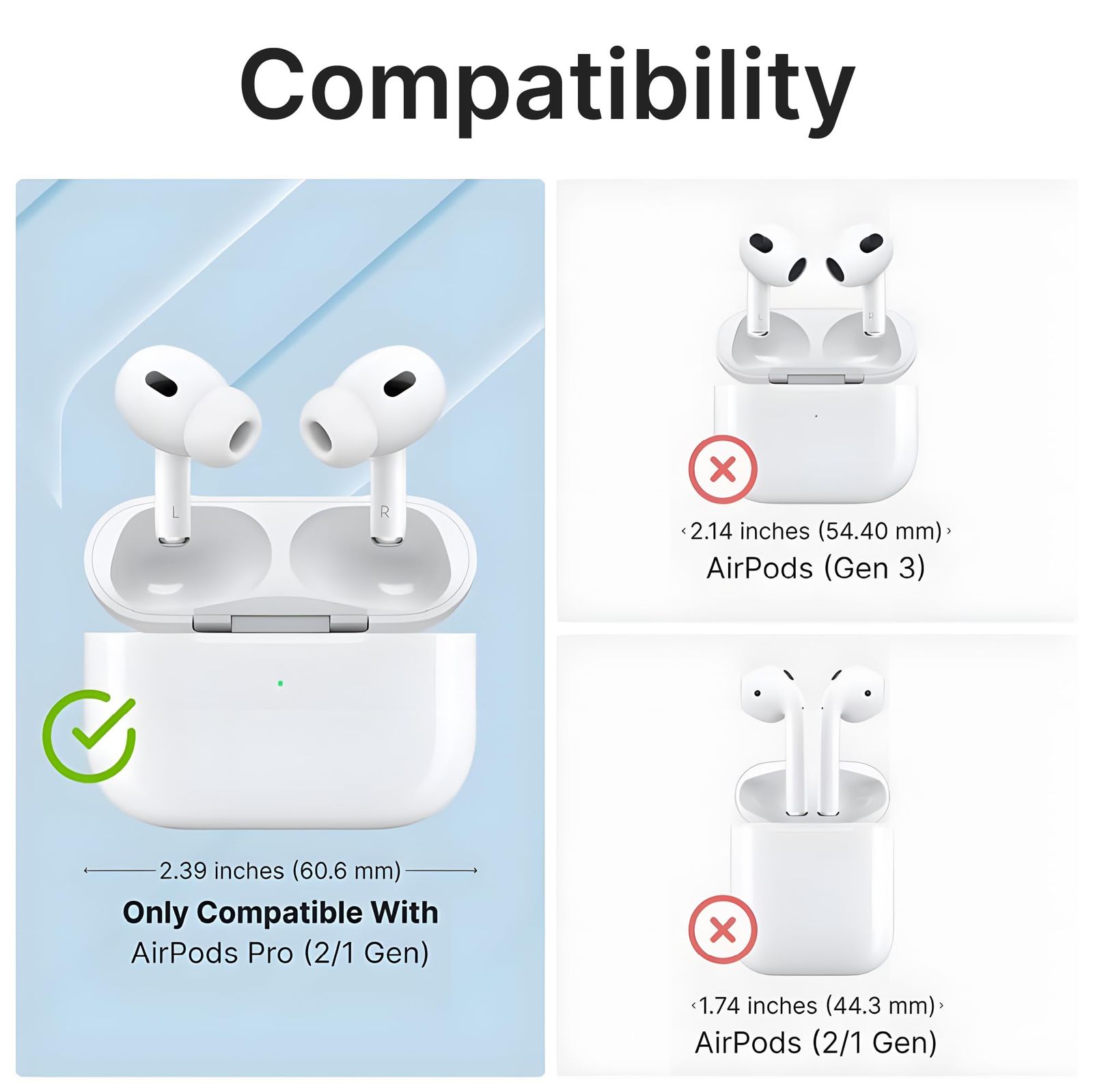 Catalyst 330フィート 防水 完全保護ケース AirPods(第1世代/第2世代)用 安全なロックシステム AirPods Pro Catalyst (カタリスト) トータルプロテクションケース AirPods 第3世代用 330フィート 防水ケース AirPods 3用  耐衝撃カバー AirPods第3世代用 カラビナ付きAirPods3用の耐久性のある保護
