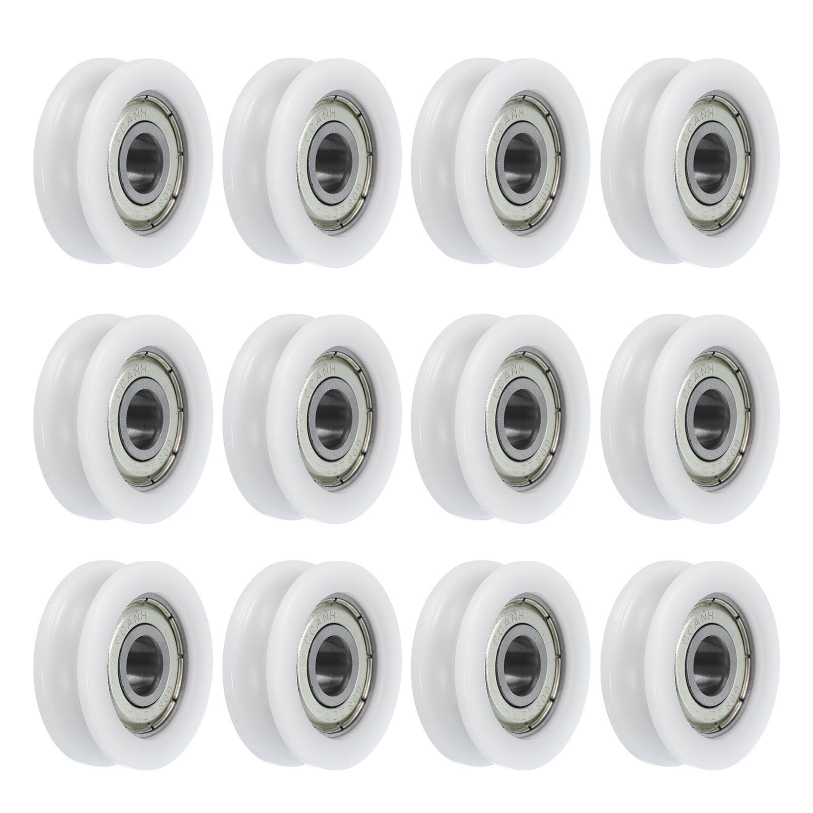 10 個矯正ミキシングホイールパスライン溝付きベアリング U 6202