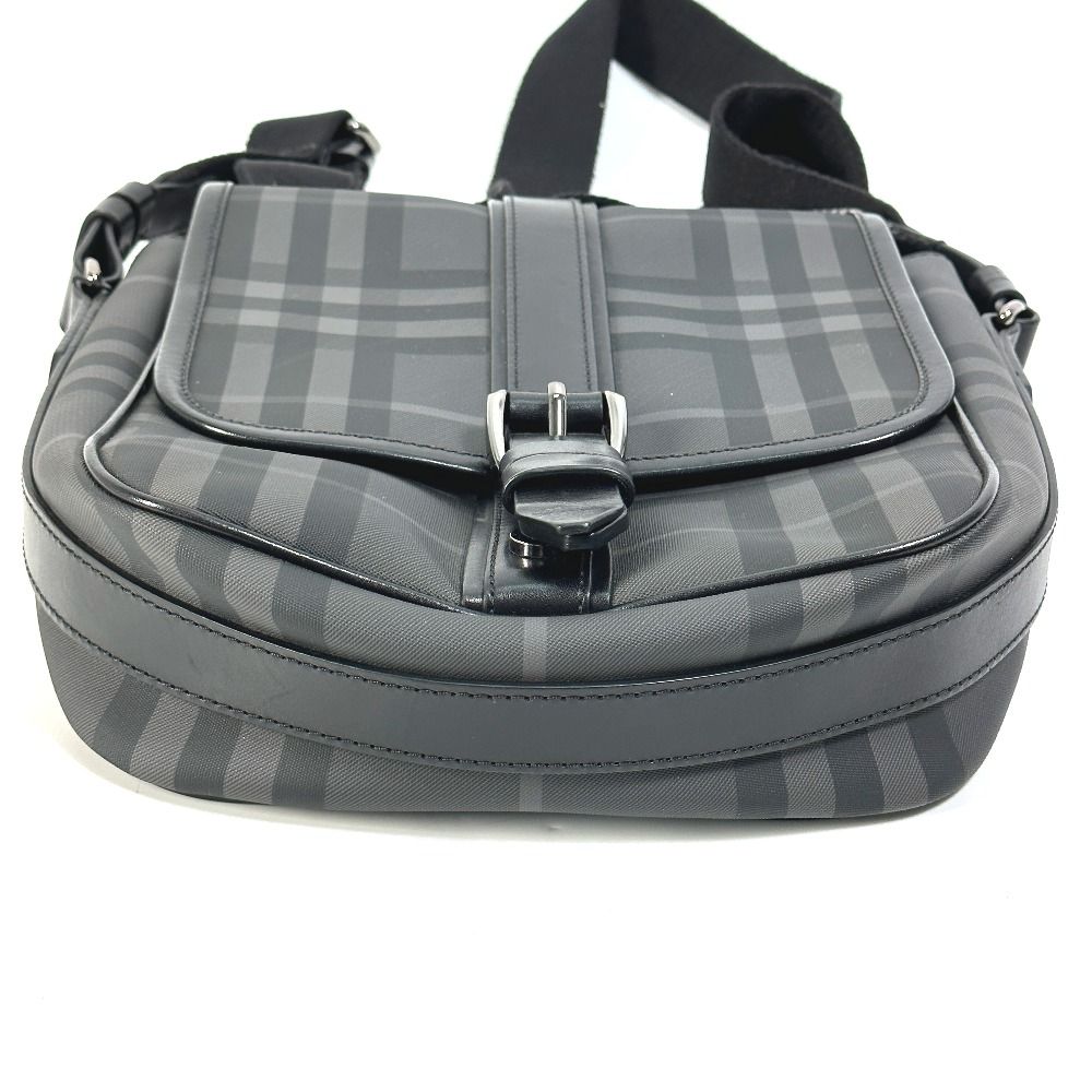 バーバリー PVC ショルダーバッグ BURBERRY バーバリー ショルダーバッグ PVCコーティング
