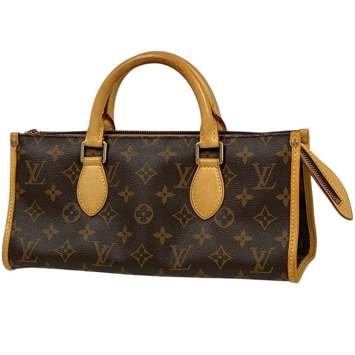 ルイ ヴィトン Louis Vuitton ポパンクール 手提げ ハンドバッグ モノグラム ブラウン M40009 レディース