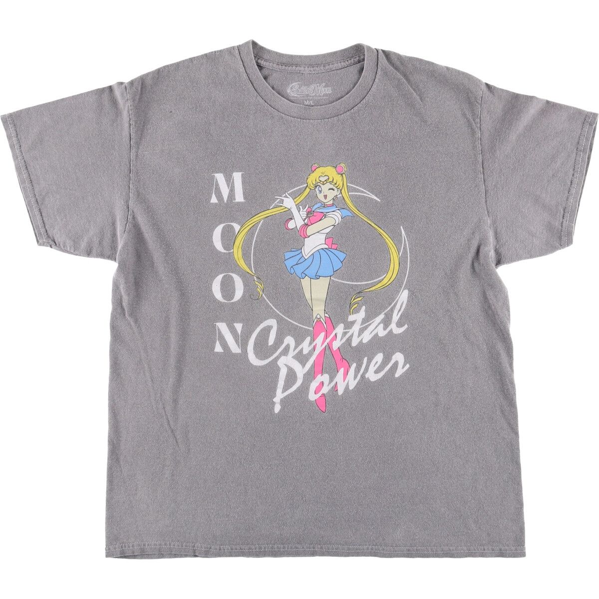 古着 SAILOR MOON 美少女戦士セーラームーン アニメ キャラクタープリントTシャツ メンズM相当/eaa525173