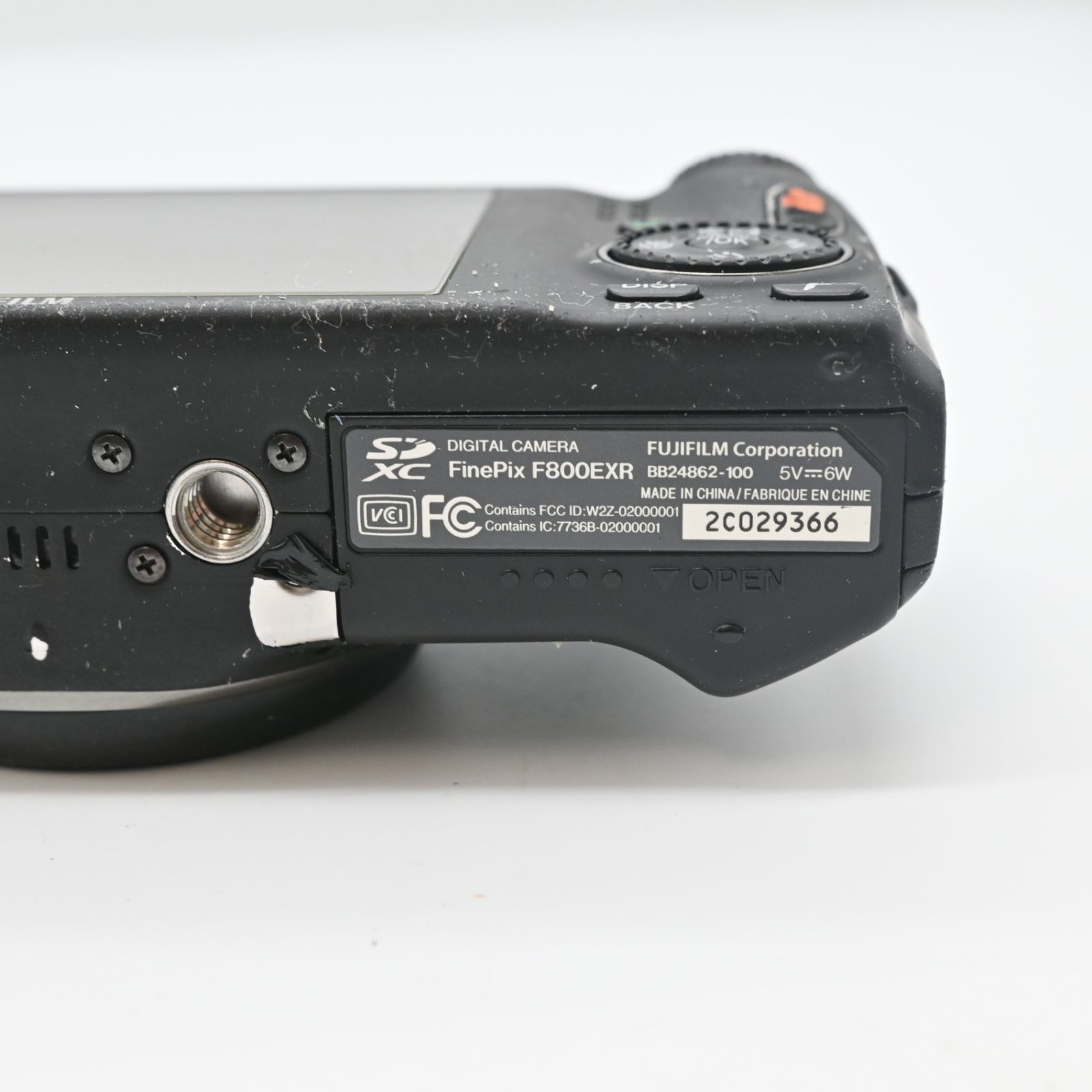 並品】FUJIFILM デジタルカメラ FinePix F800EXR ブラック F FX