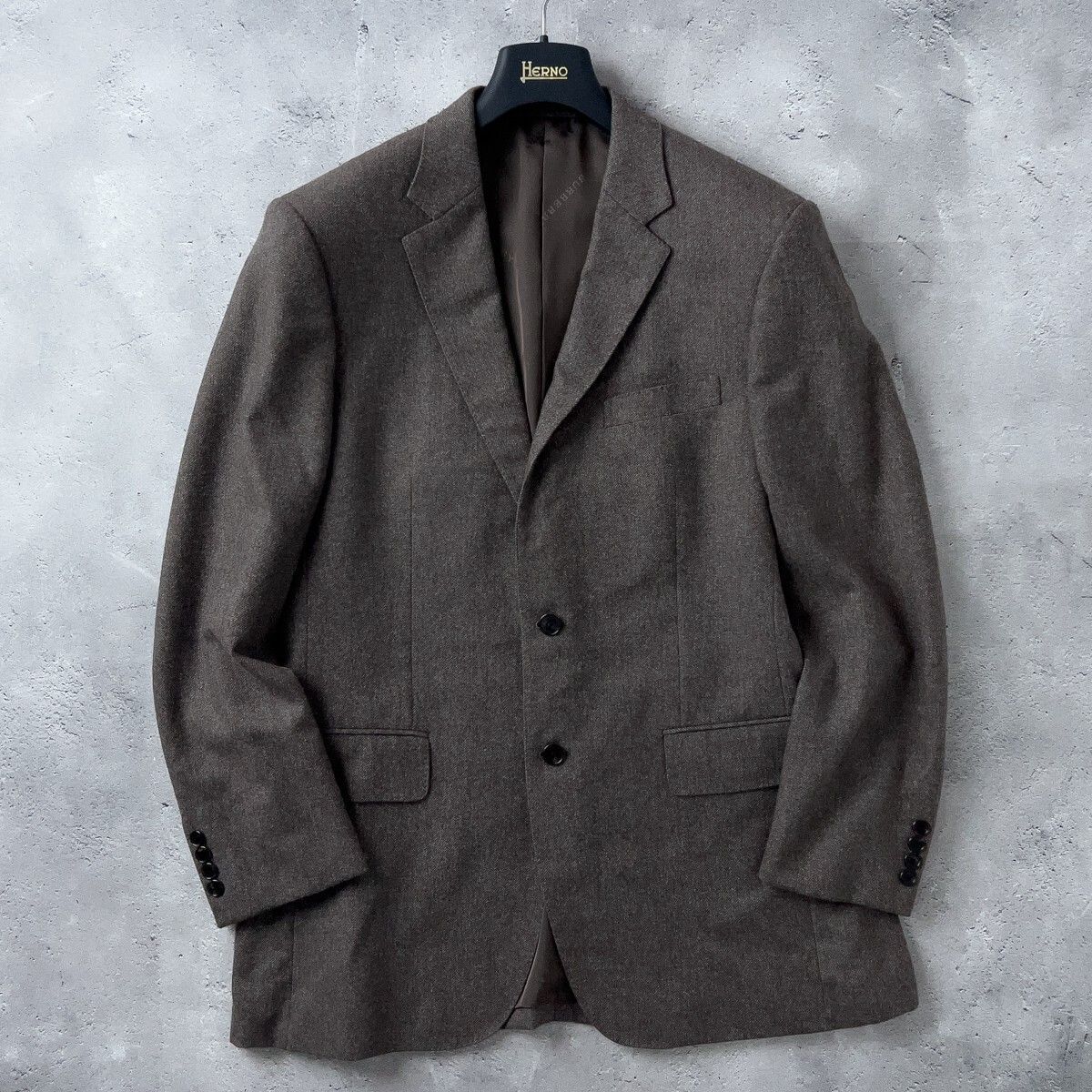 極美品 BURBERRY LONDON バーバリー ロンドン 上質 カシミヤ 2B