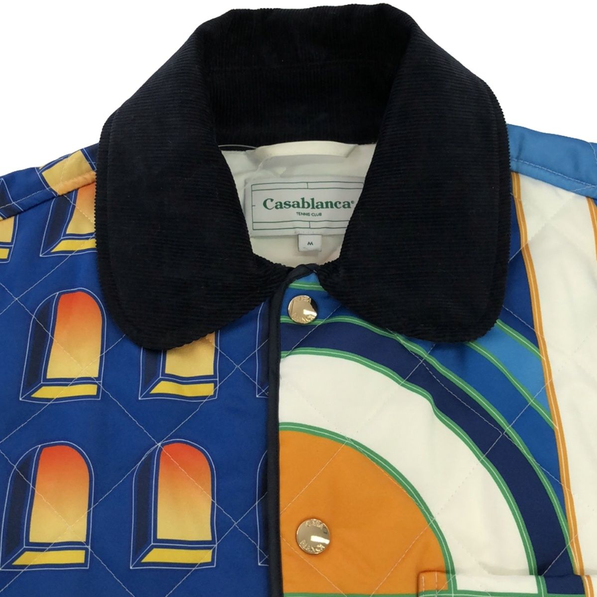 j*2様 CASABLANCA CASABLANCA カサブランカ 23SS Printed and Quilted Hunting Jacket