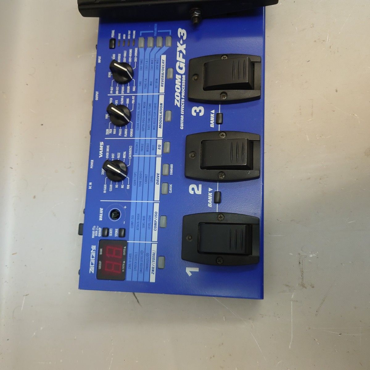 ZOOM GFX-3 ギター　マルチエフェクター 動作品】Zoom GFX-3 Guitar Effects Processor 本体のみ 送料