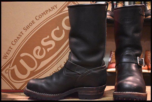 10D 美品 レッドウィング 8178 スエード エンジニア 茶 スチールトゥ