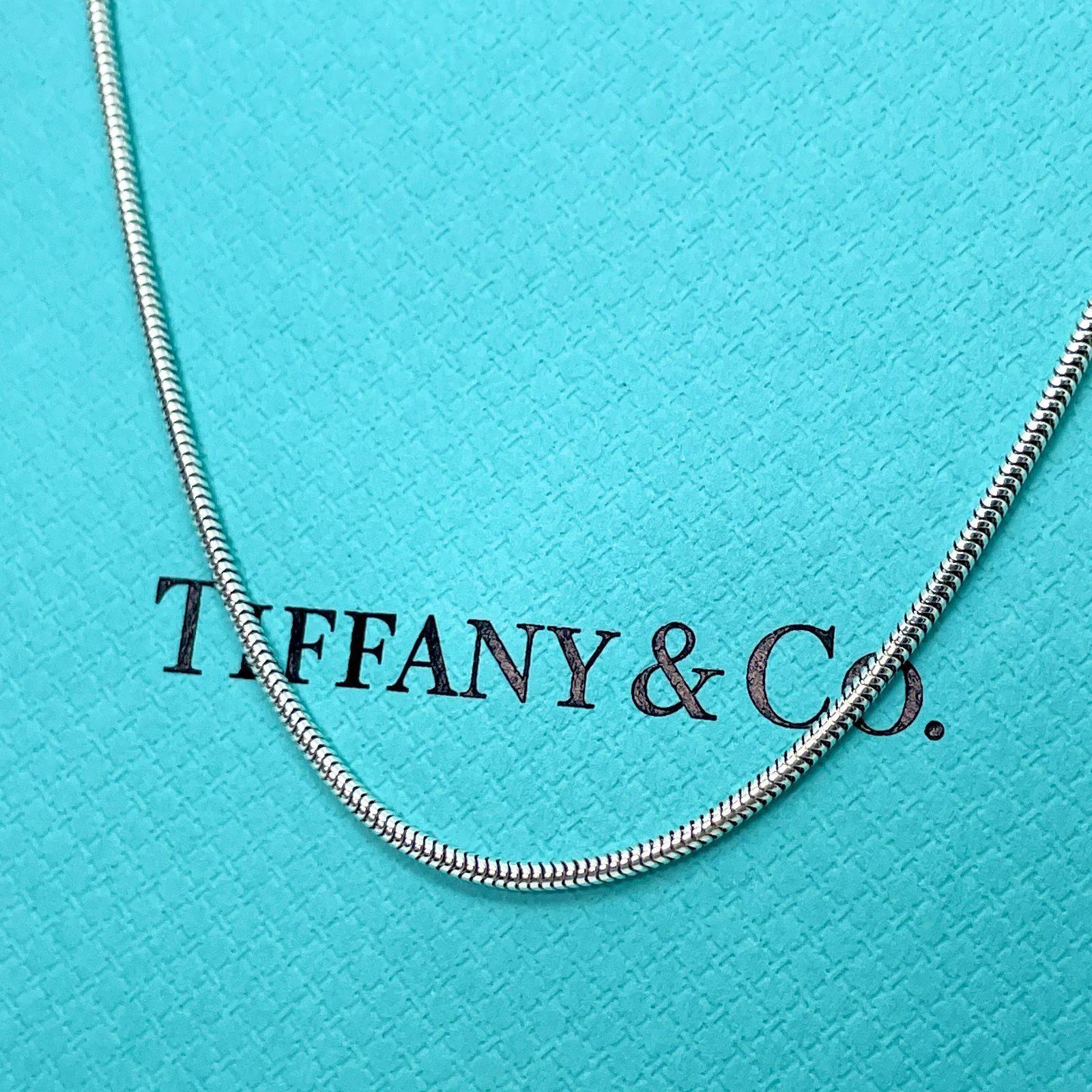 ティファニー　スネーク　チェーン　ネックレス　ペンダント　Tiffany エルサ・ペレッティ™ スネーク ネックレス イエローゴールド