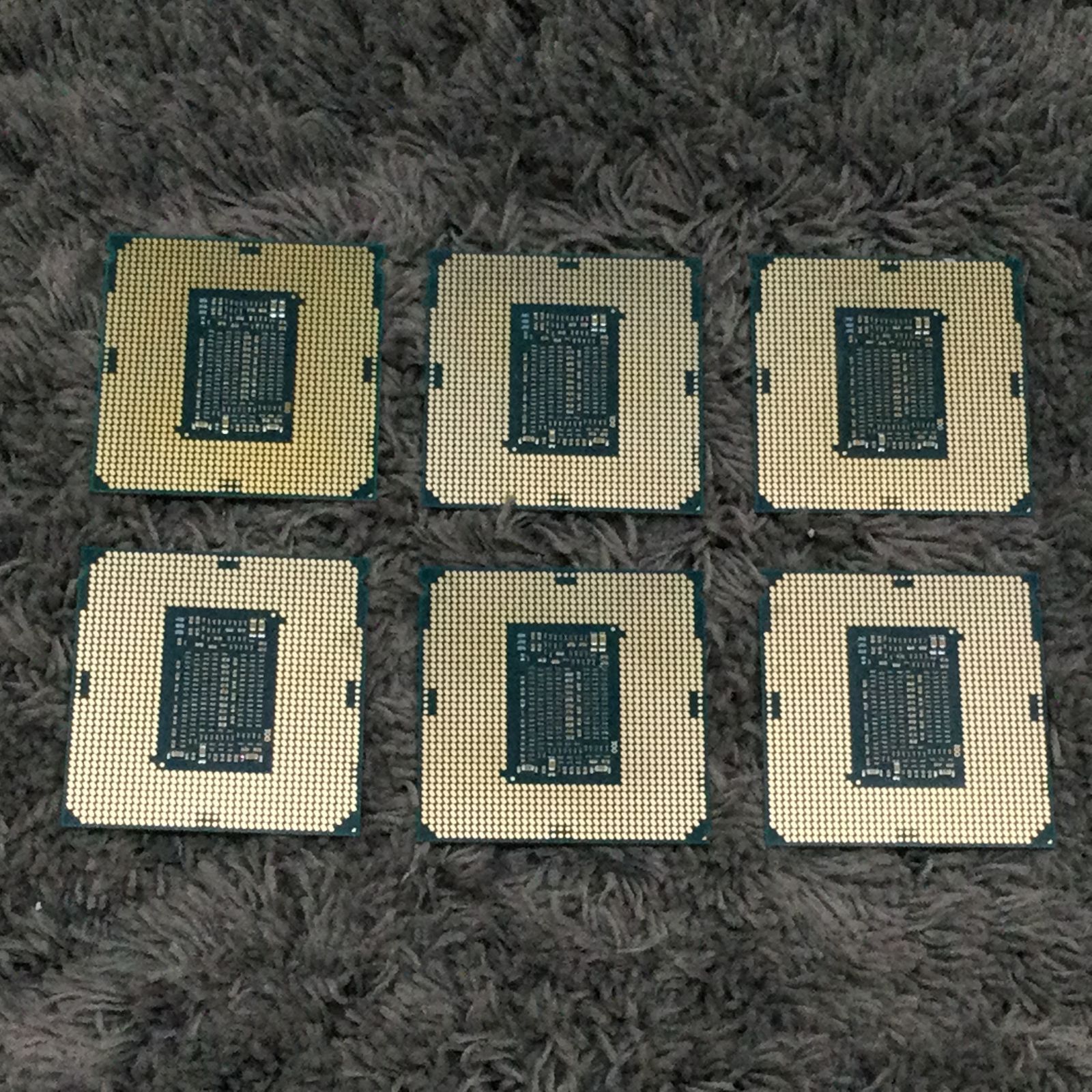 PCパーツ ⑥ INTEL Core i5-8400 計6枚セット CPUまとめ売り
