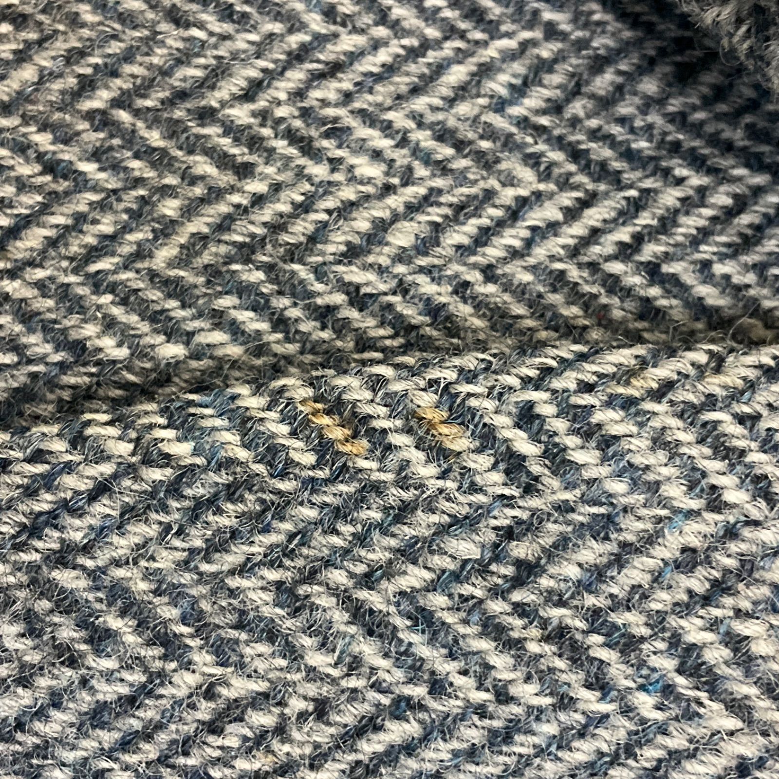 英国製 HARRIS TWEED ハリスツイード ウール テーラードジャケット