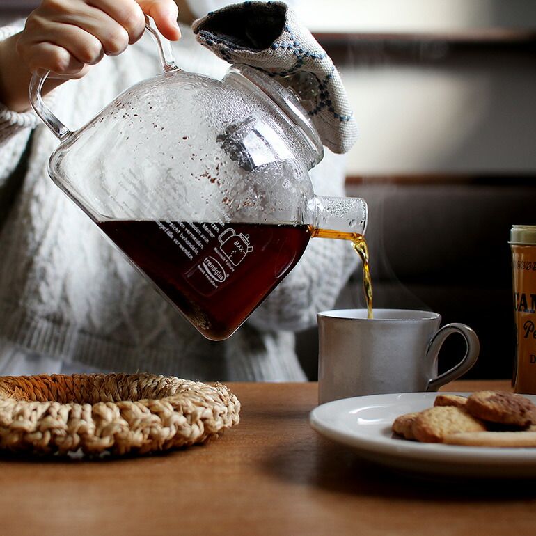 1点販売 Trendglas Jena トレンドグラスイエナ Classic 1 75 G ポット ケトル やかん クラシック 耐熱ガラス クリア L 直火対応 電子レンジ対応 IH不可