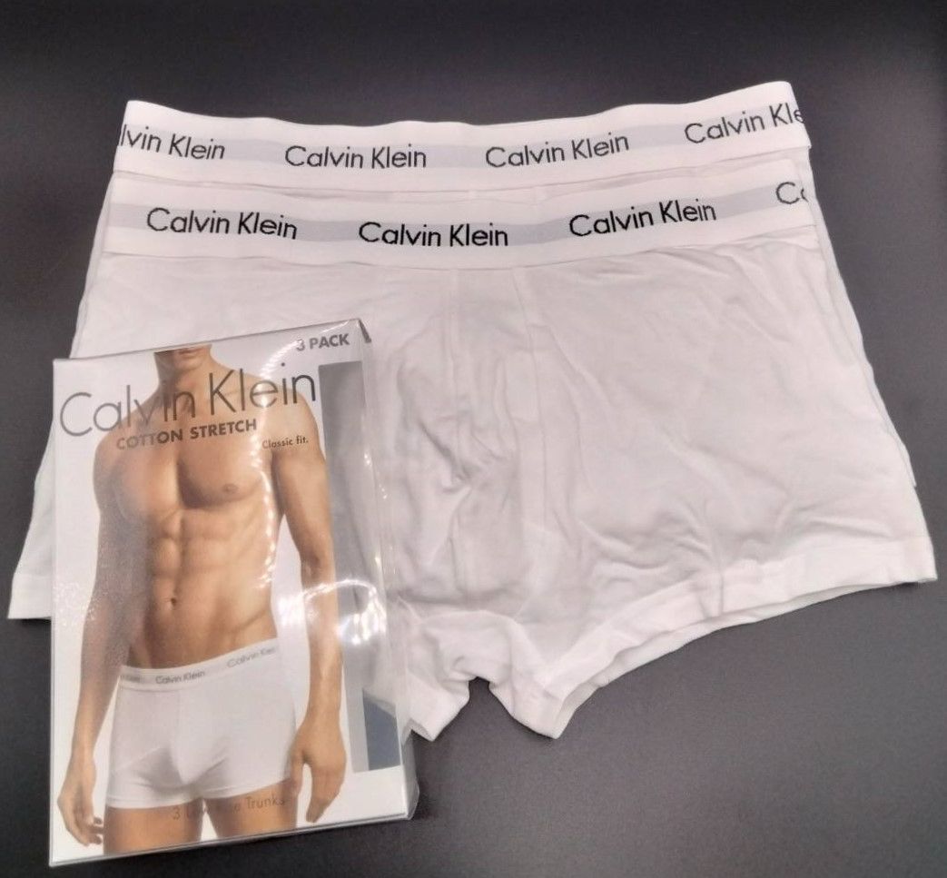 Calvin Klein(カルバンクライン) ローライズボクサーパンツ ホワイト M