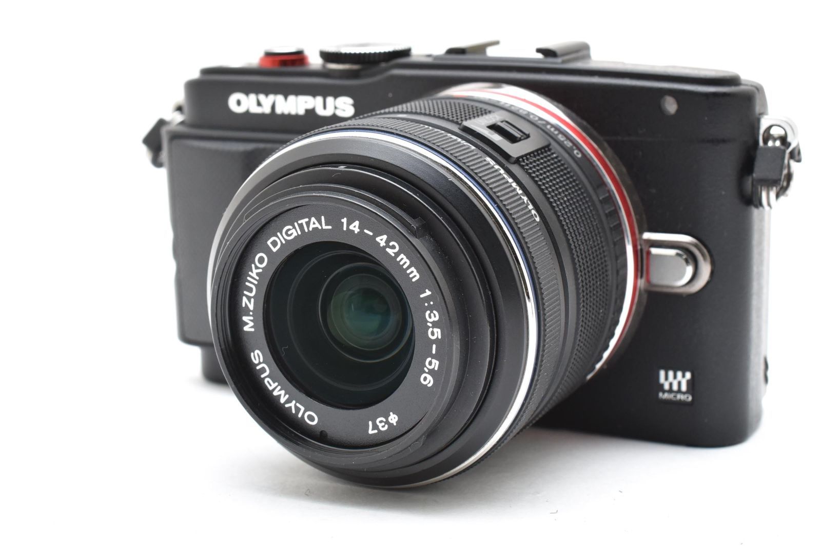 OLYMPUS E PL 6 オリンパス シャッター数1296回 M ZUIKO DIGITAL 14 42 mm 1 3 5 ミラーレス一眼 カメラ A 0437