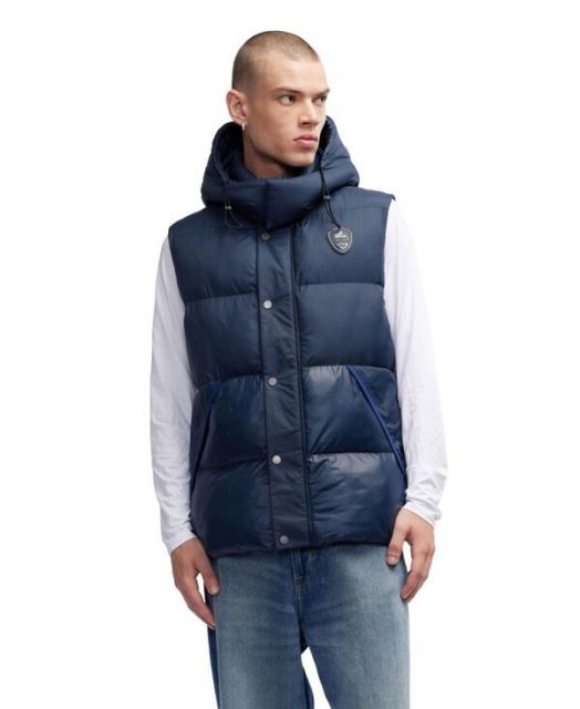 送料無料 パジャール メンズ ベスト トップス Men’s Channel Quilted Puffer Vest Navy