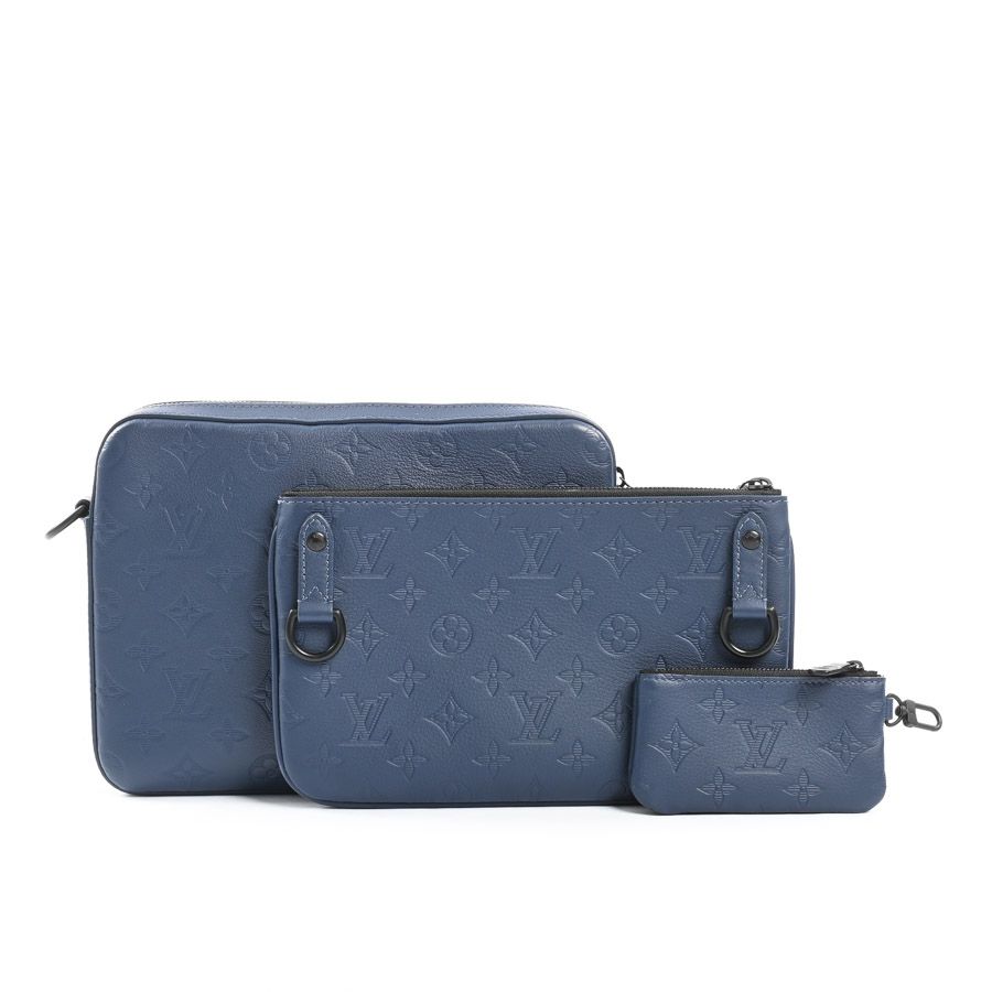 新色*LV*トリオメッセンジャーバッグ ネイビー メンズ M14785 新色*LV*トリオメッセンジャーバッグ ネイビー メンズ M14785