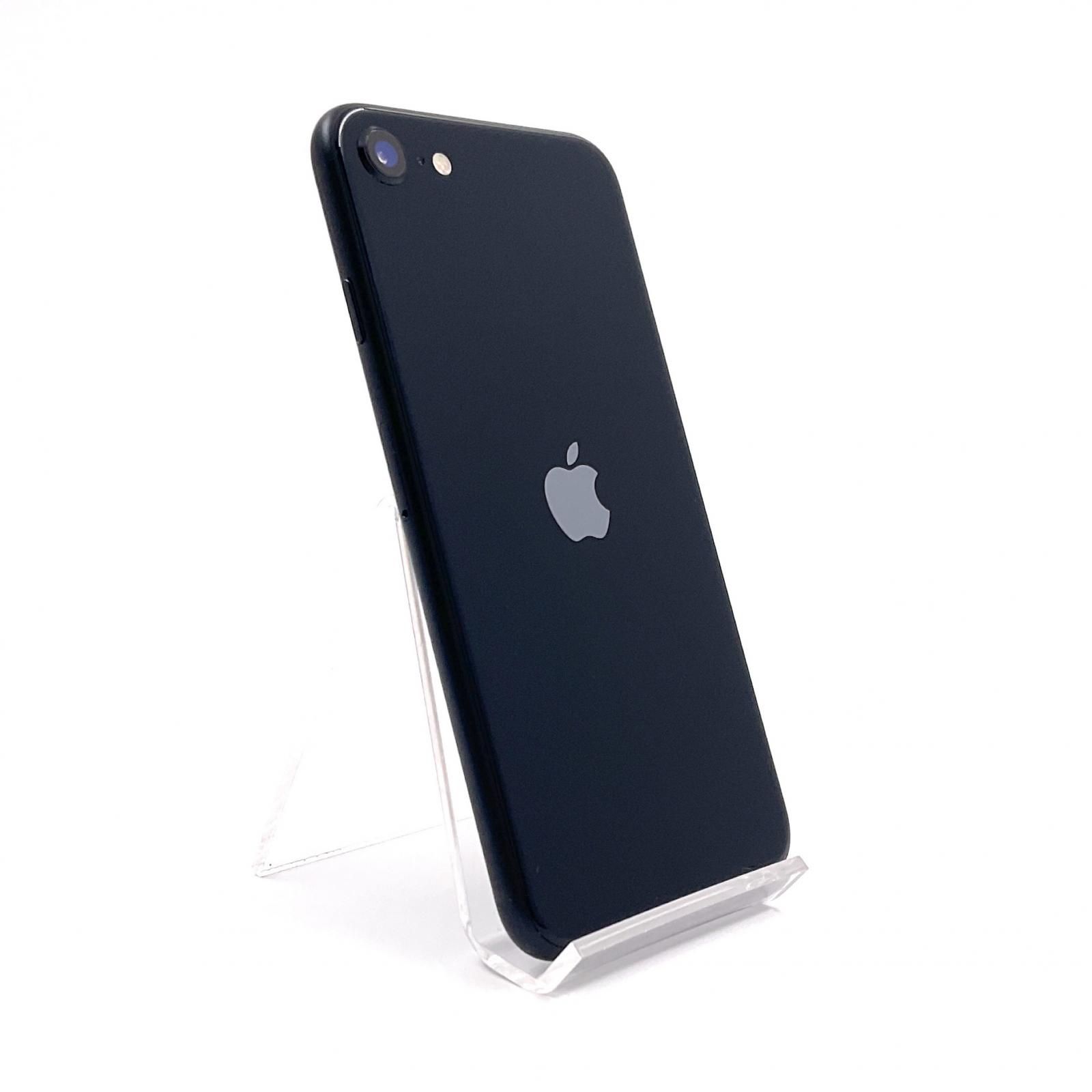 【全額返金保証】【最速発送】Apple iPhone SE（第3世代） 64GB ミッドナイト SIMフリー 81% 動作確認済