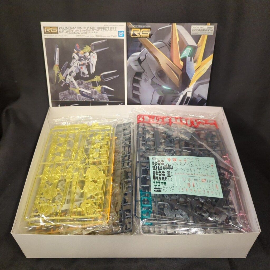 バンダイ RG 1/144 機動戦士ガンダム 逆襲のシャア νガンダム フィン
