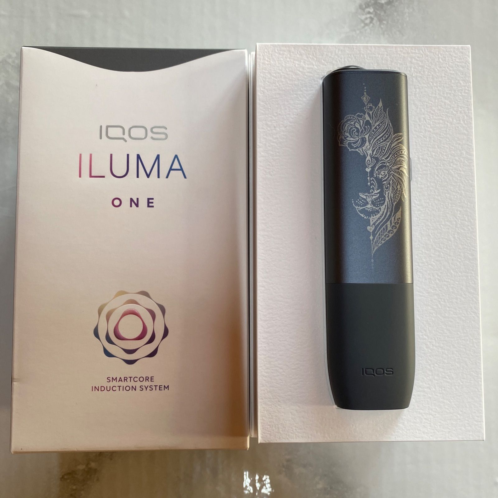 iQOS ILUMA ONE アイコス イルマ ワン レーザー加工 ライオン