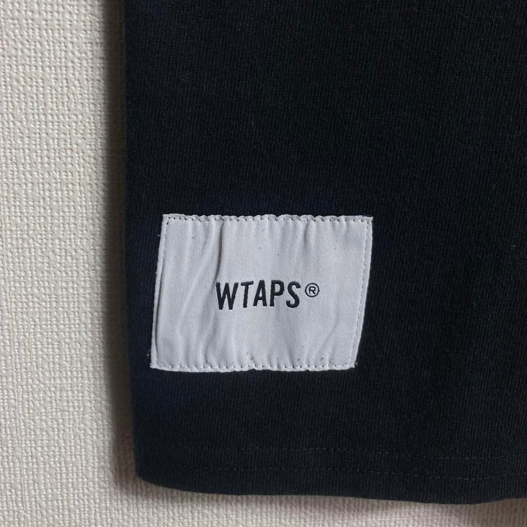 サイズ5】Wtaps センターロゴ Tシャツ MINNANO 人気ブラック