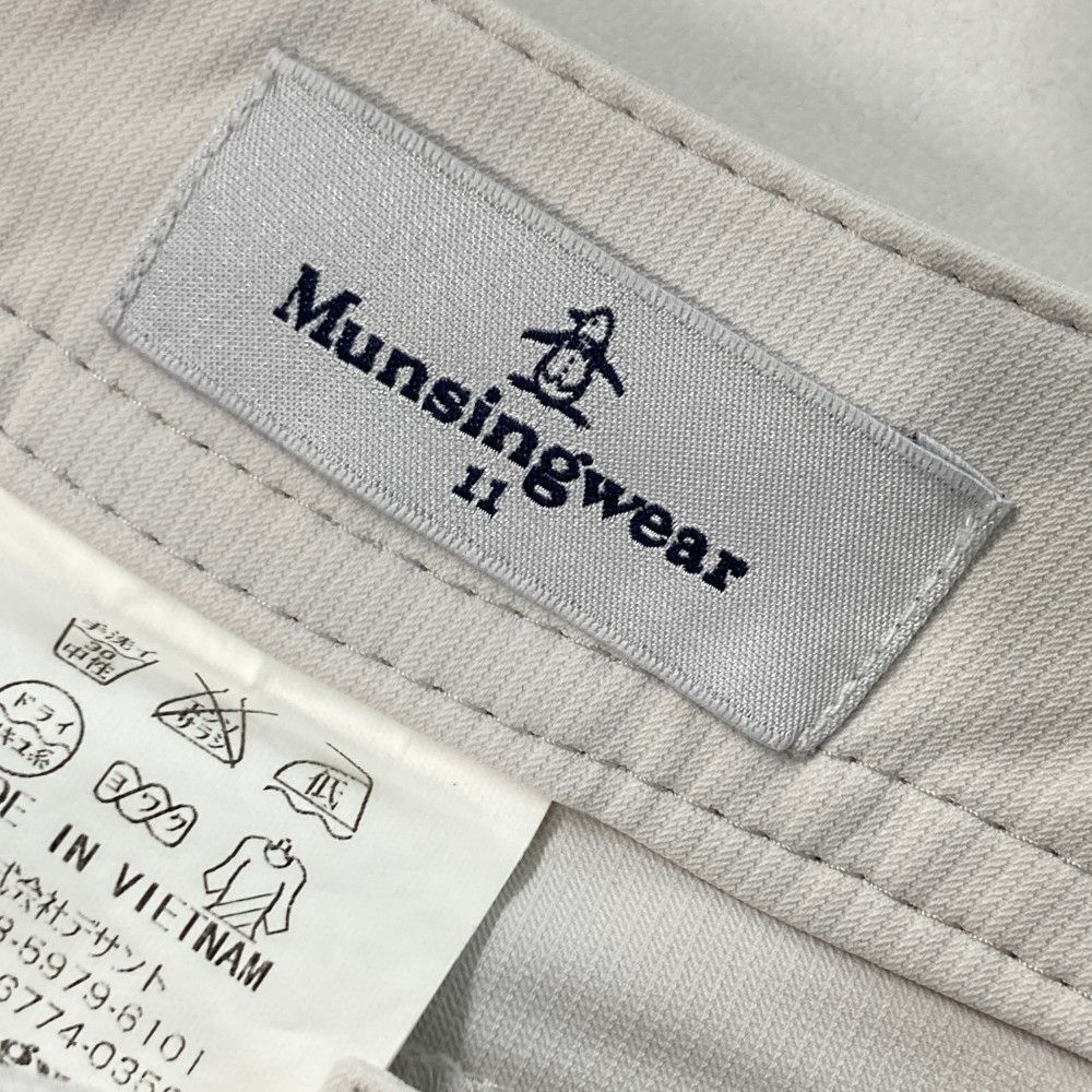 サイズ：11 MUNSING WEAR マンシングウェア パンツ ホワイト系