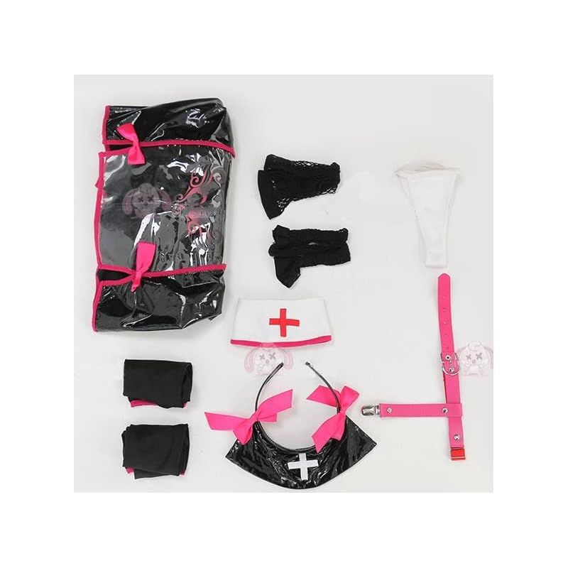 ラベンダー 透明ナース 黒赤看護婦 撮影 コスチューム ハロワイン クリスマス S 1 WWW_TRAVELLANDINDIA_COM