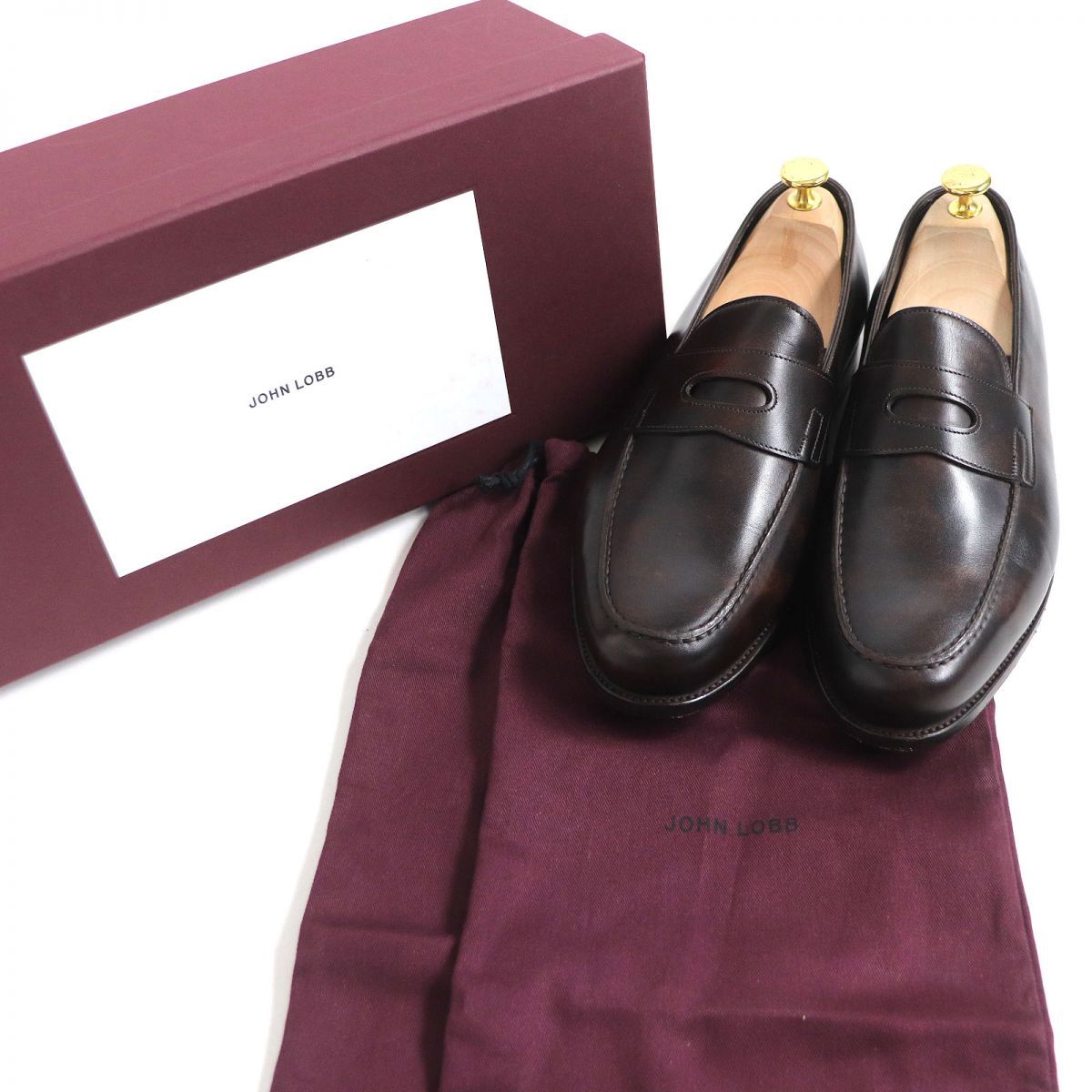 ジョンロブ john lobb ミュージアムカーフ ローファー - ドレス/ビジネス