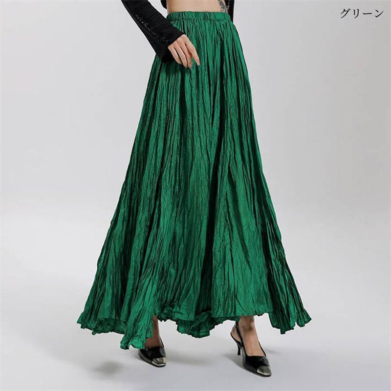 新品❤️ARCHIVIO グリーン プリーツスカート green label relaxing（グリーンレーベルリラクシング）の「SC