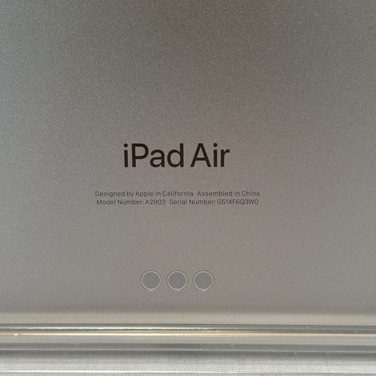 iPad|Air|第6世代|M2|128GB|スターライト|MUWE3J|A|本体|No.1208