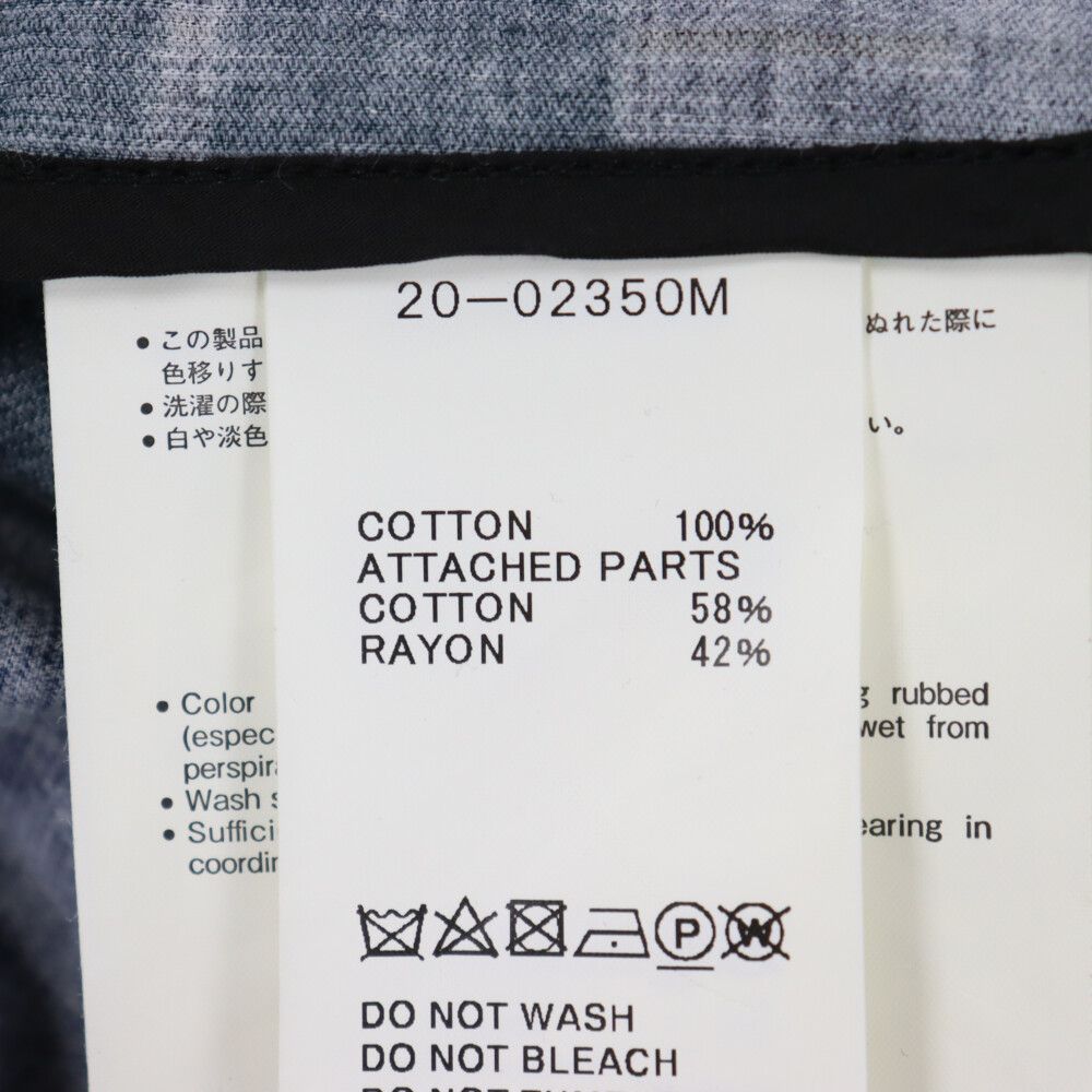 Sacai (サカイ) 20AW COTTON コットン ショルダーバッグ付き チェック