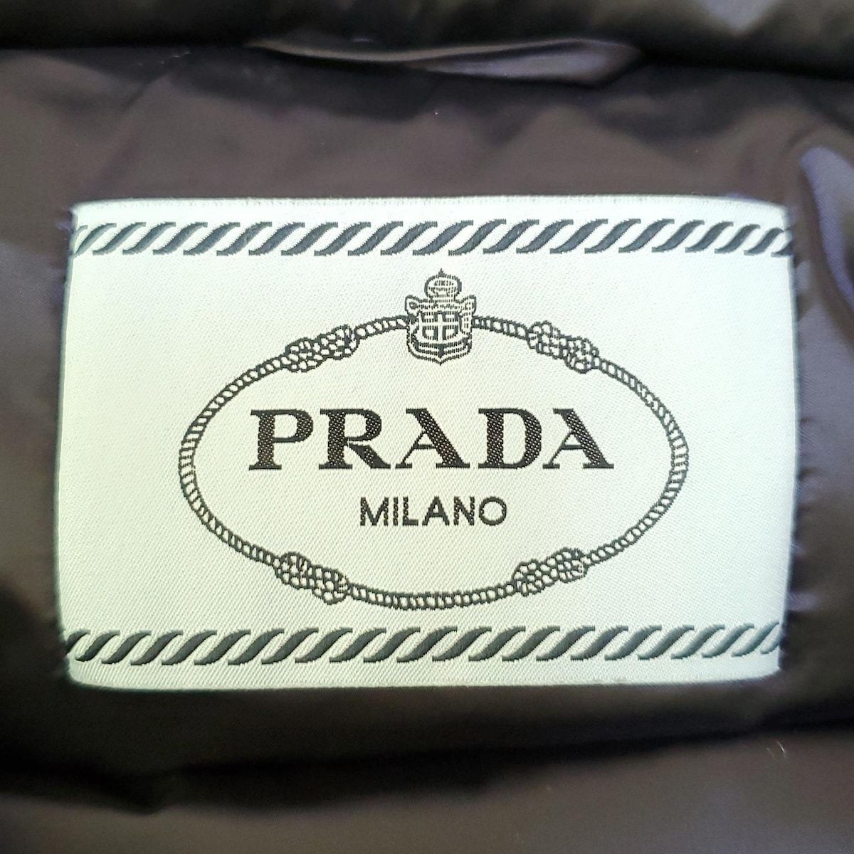 PRADA プラダ コート サイズ36 PRADA（プラダ）ステンカラーコート 紺 サイズ:36(XS位