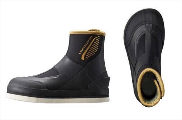 シマノ 鮎タビ FT-520 W リミテッドプロ 羊毛ピンフェルト 中割 ブラック XL