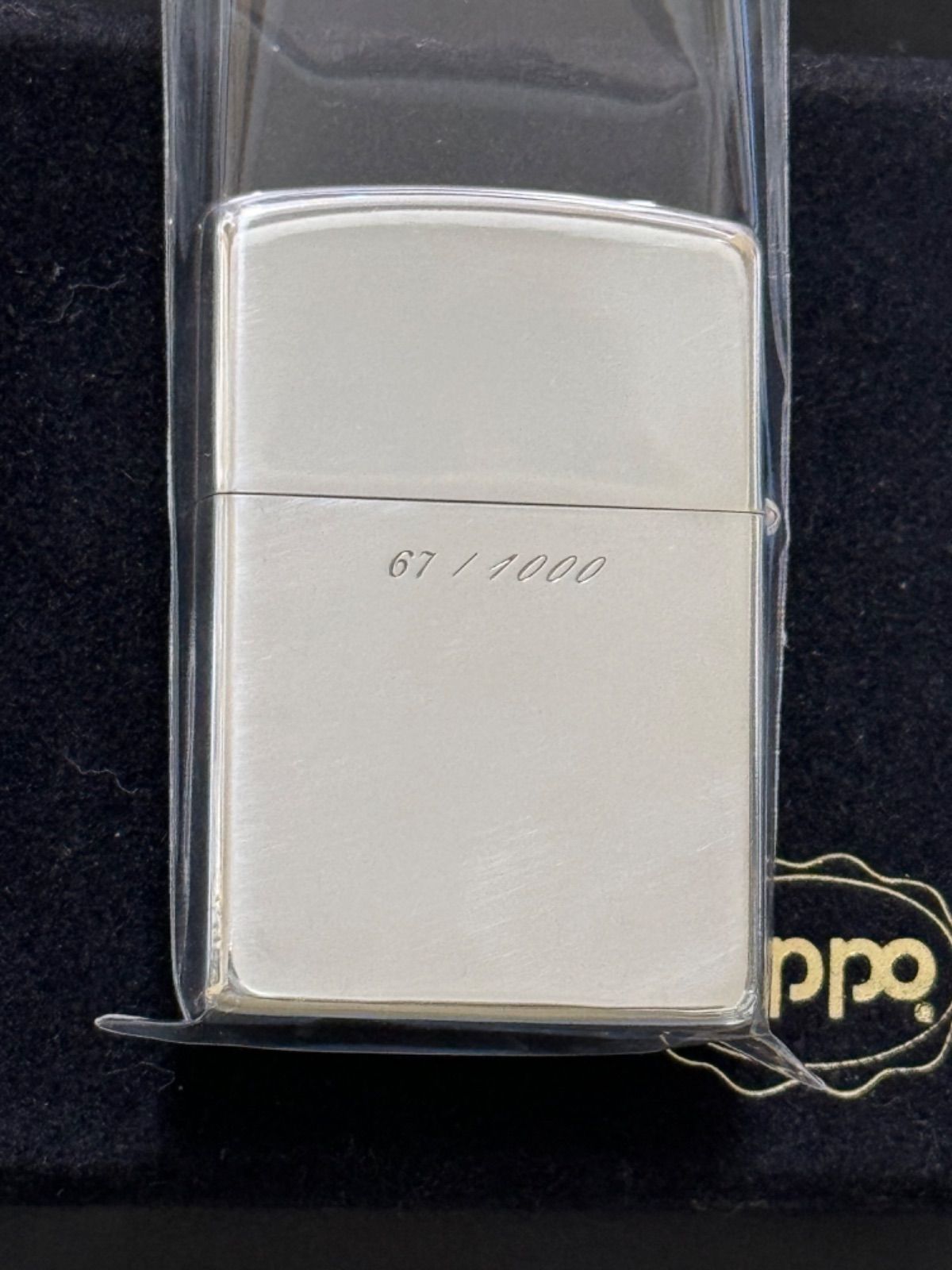 zippo Marlboro STERLING SILVER マルボロ スターリングシルバー 筆記体 純銀 底面斜体 希少刻印 年代物 1980年代  立体メタル ロングホーン 激レア デットストック シリアルナンバー NO.67/1000 - メルカリ